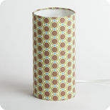 Cylinder fabric table lamp Summer 70 