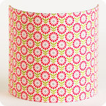 Fabric half lamp shade for wall light Candy