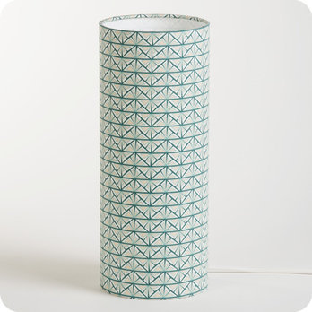 Cylinder fabric table lamp Gatsby M