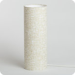 Cylinder fabric table lamp Glam