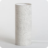 Cylinder fabric table lamp Zen