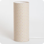 Cylinder fabric table lamp Mini Hoshi