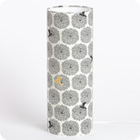 Cylinder fabric table lamp Colibri