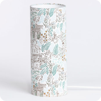 Cylinder fabric table lamp Dream M