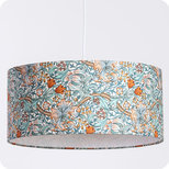 Drum fabric lamp shade / pendant shade W. Morris Golden Lily
