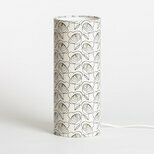 Cylinder fabric table lamp Pollen