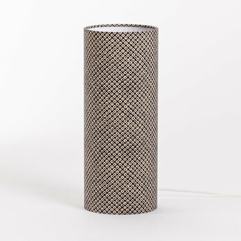 Cylinder fabric table lamp Octave M