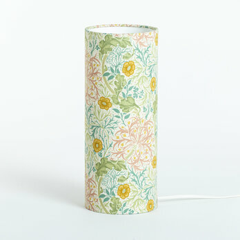 Cylinder fabric table lamp W. Morris Seaweed M